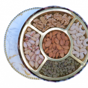 Mini Round Colourful Dryfruit Box