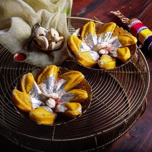 Kaju Kesar Gujiya