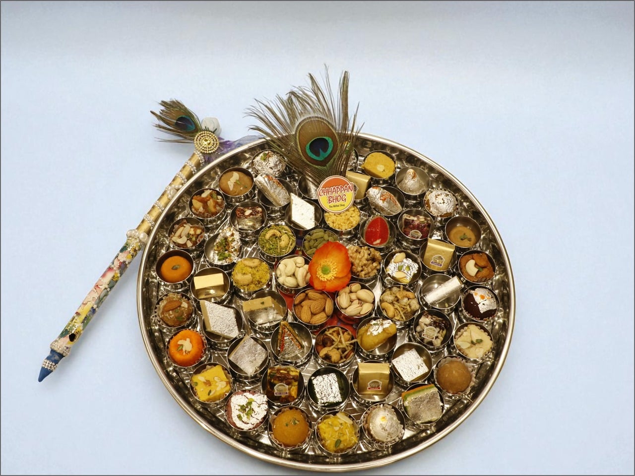 56 Bhog Prasad Thaal