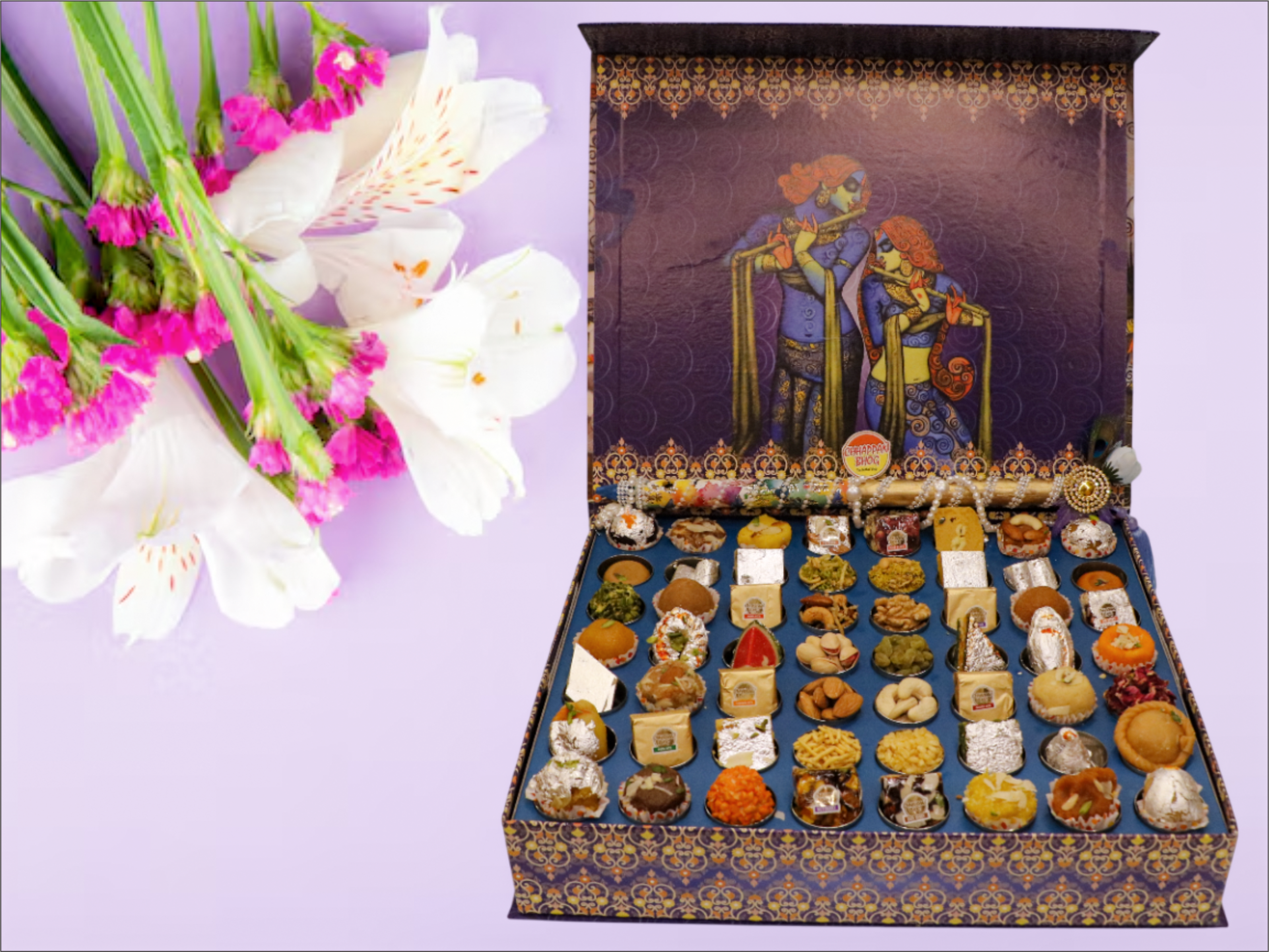 Radha Krishna 56 Bhog Prasad