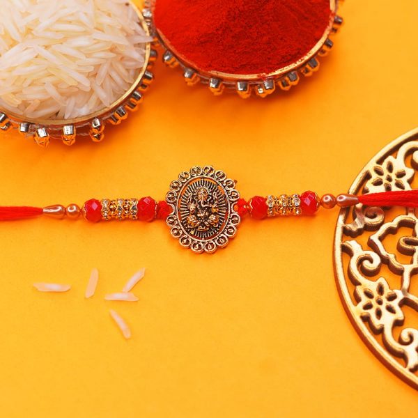 Ganesh Ji Cooper Tone Rakhi