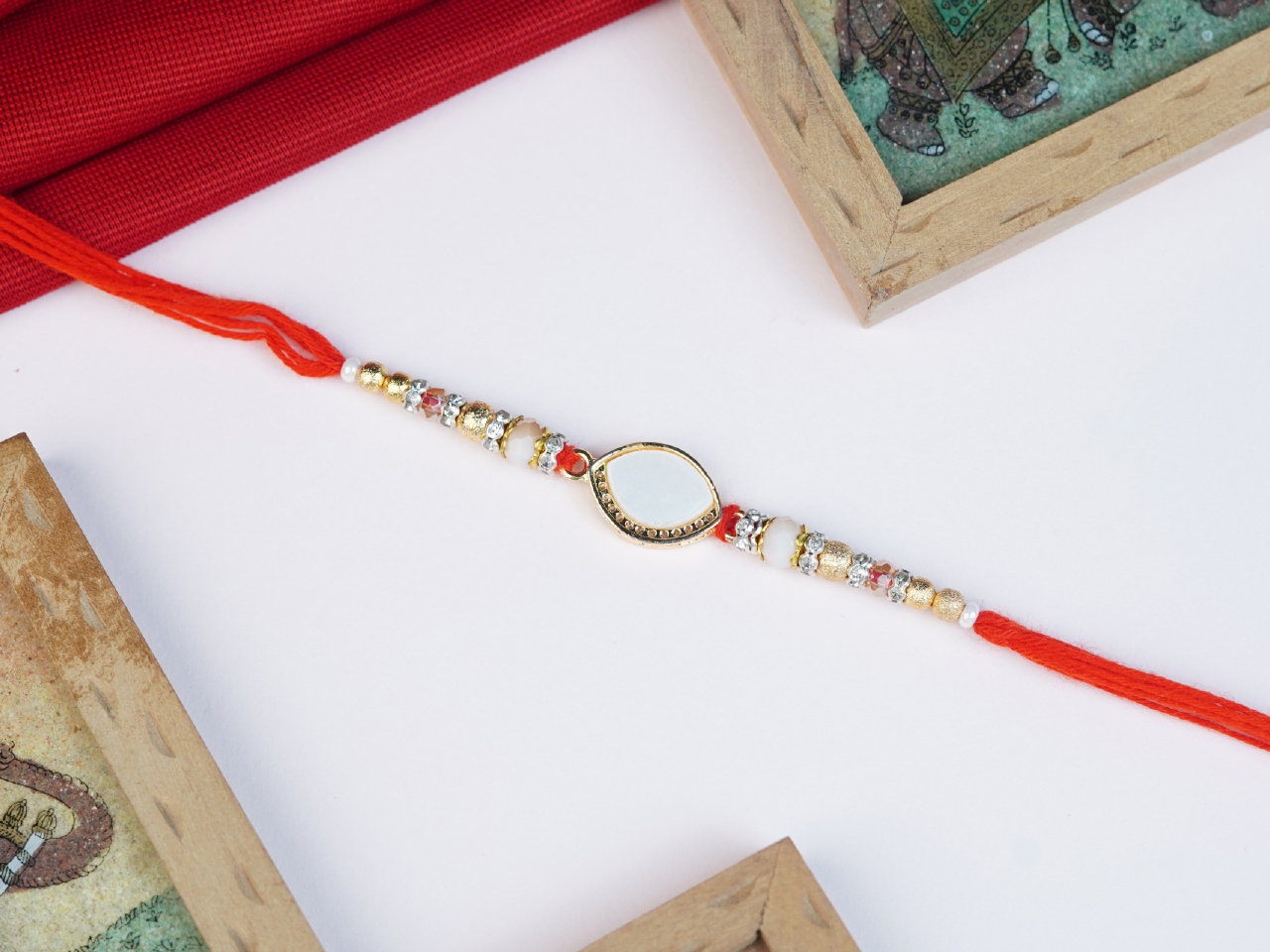 Golden Eye Rakhi
