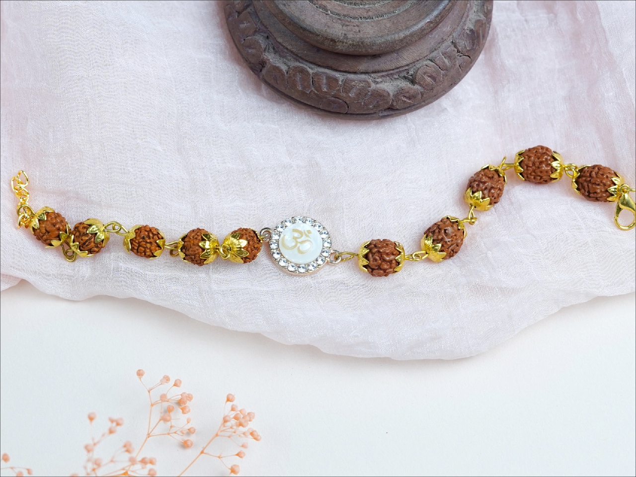 Rudraksha Bracelet Rakhi