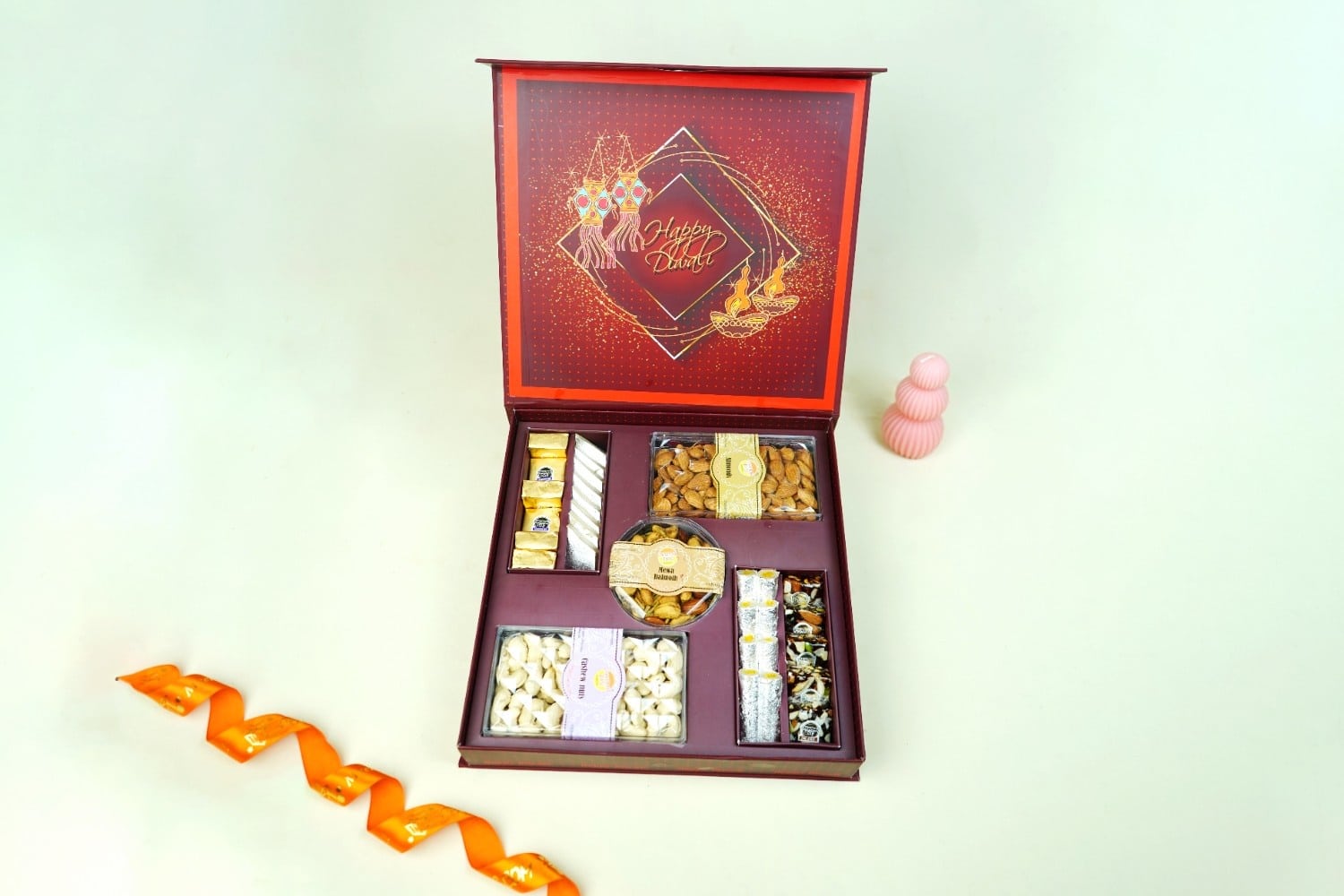 11x11 Maroon Box