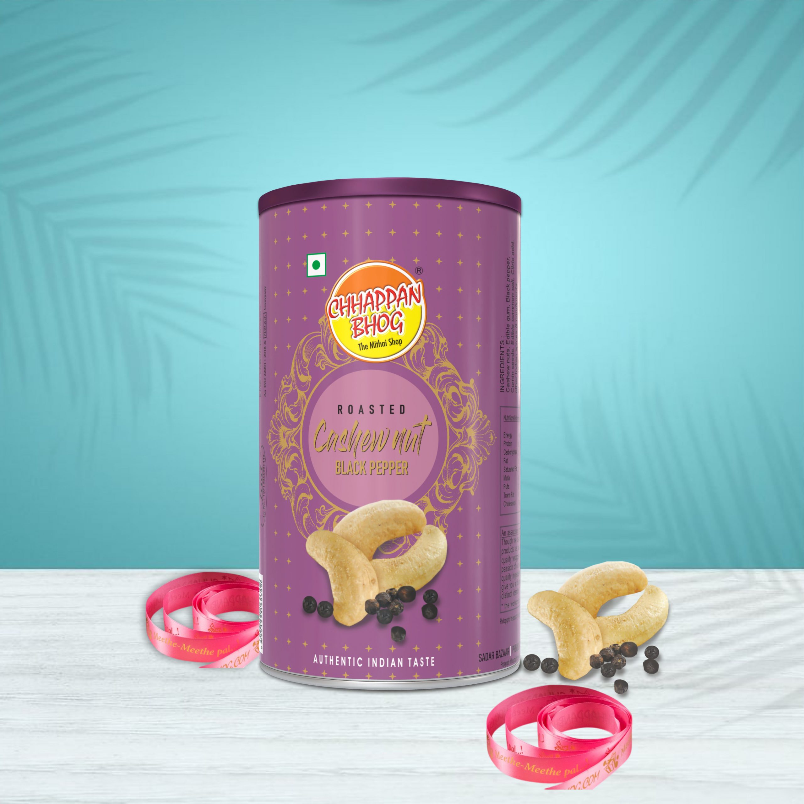 Roasted Black Pepper Cashew Can