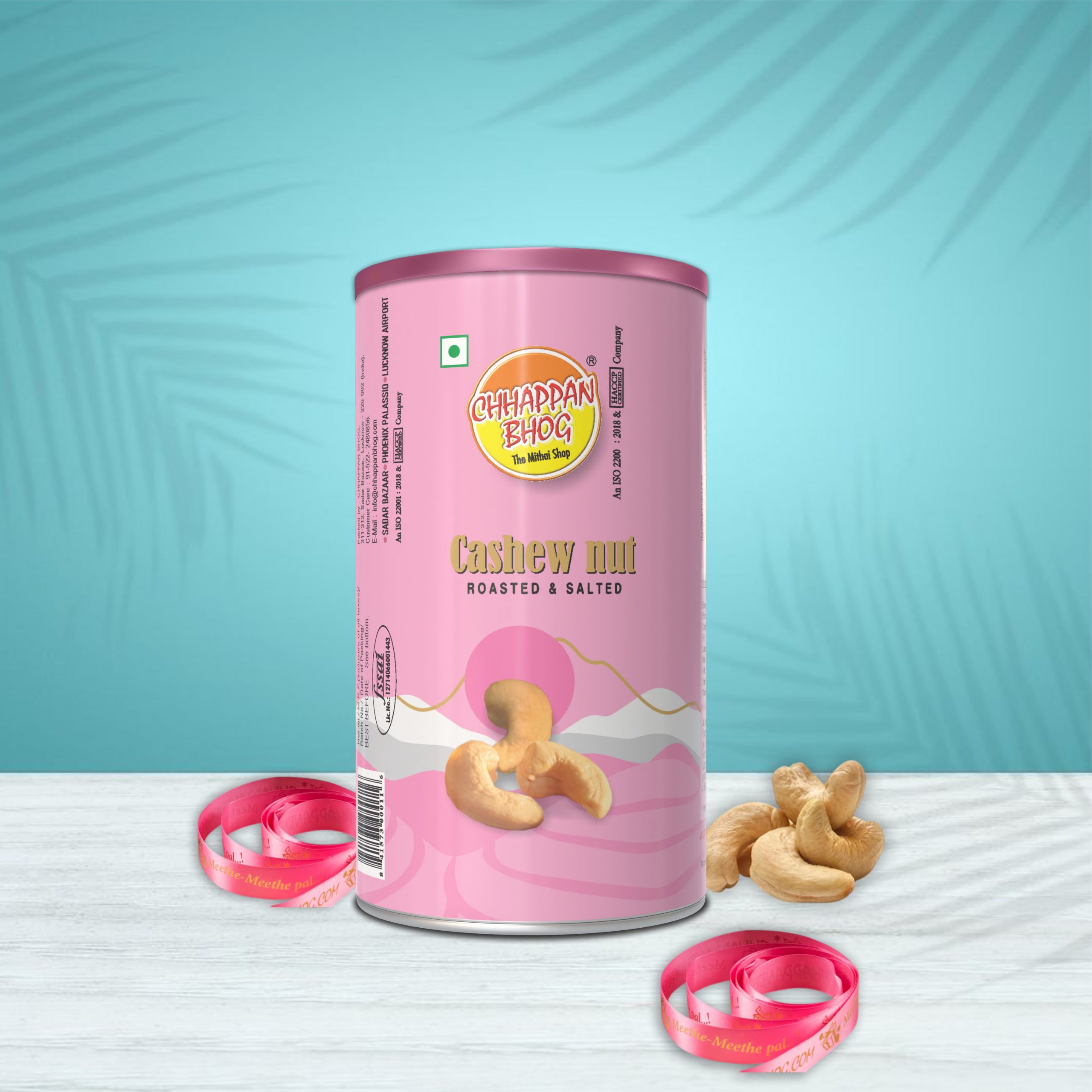 Roasted & Salted Cashew Can