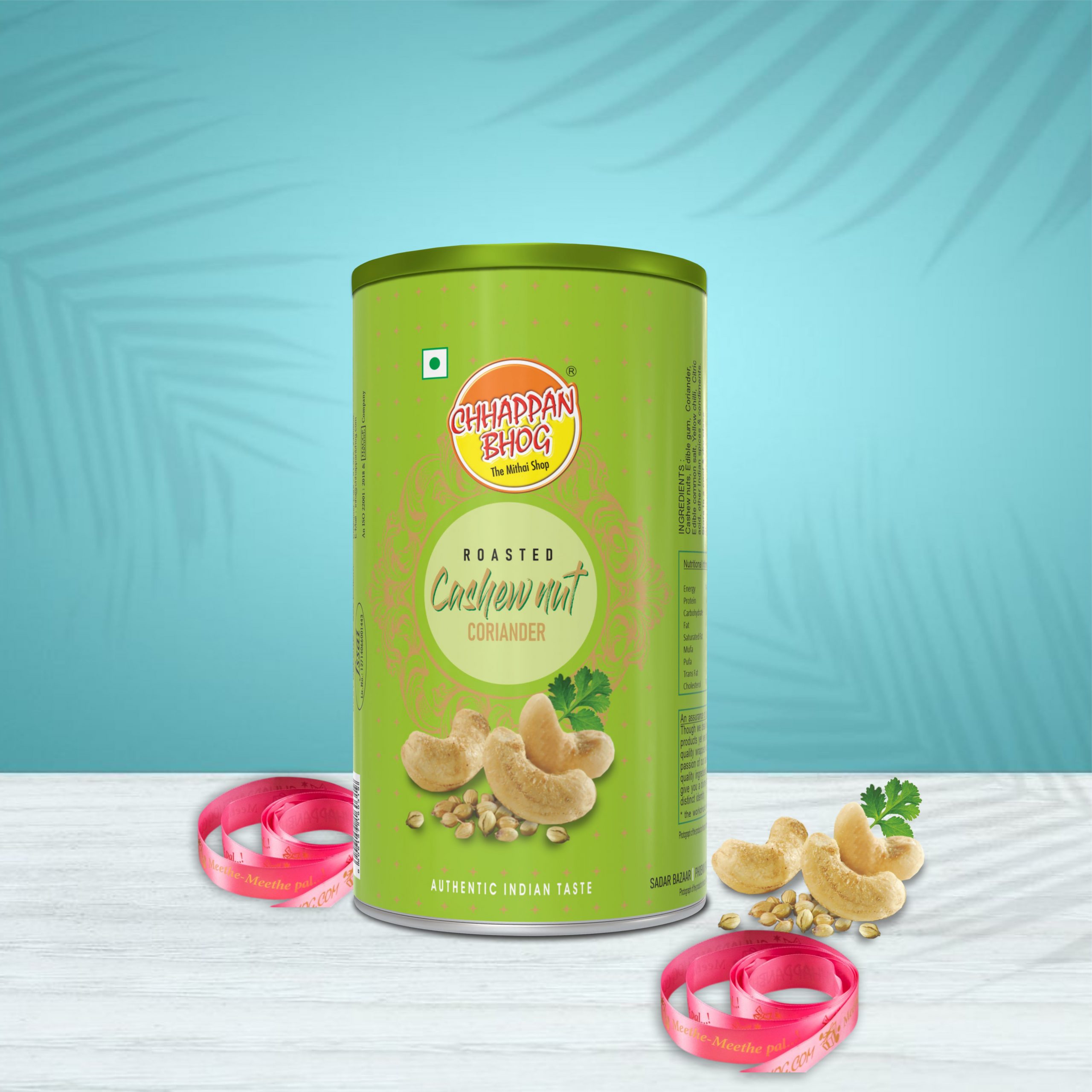 Roasted Coriander Cashew Can