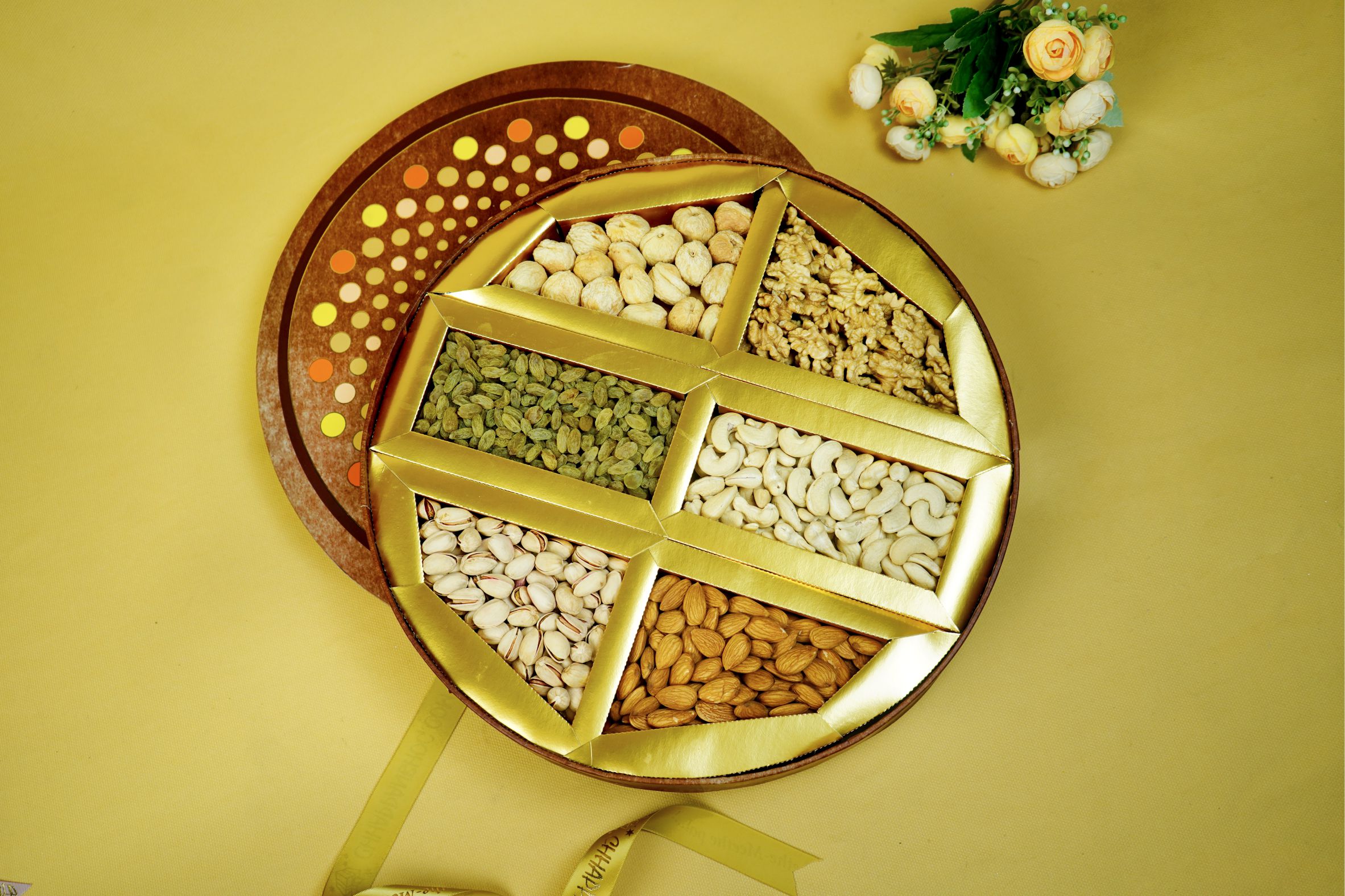 Big Round Dry Fruits Box