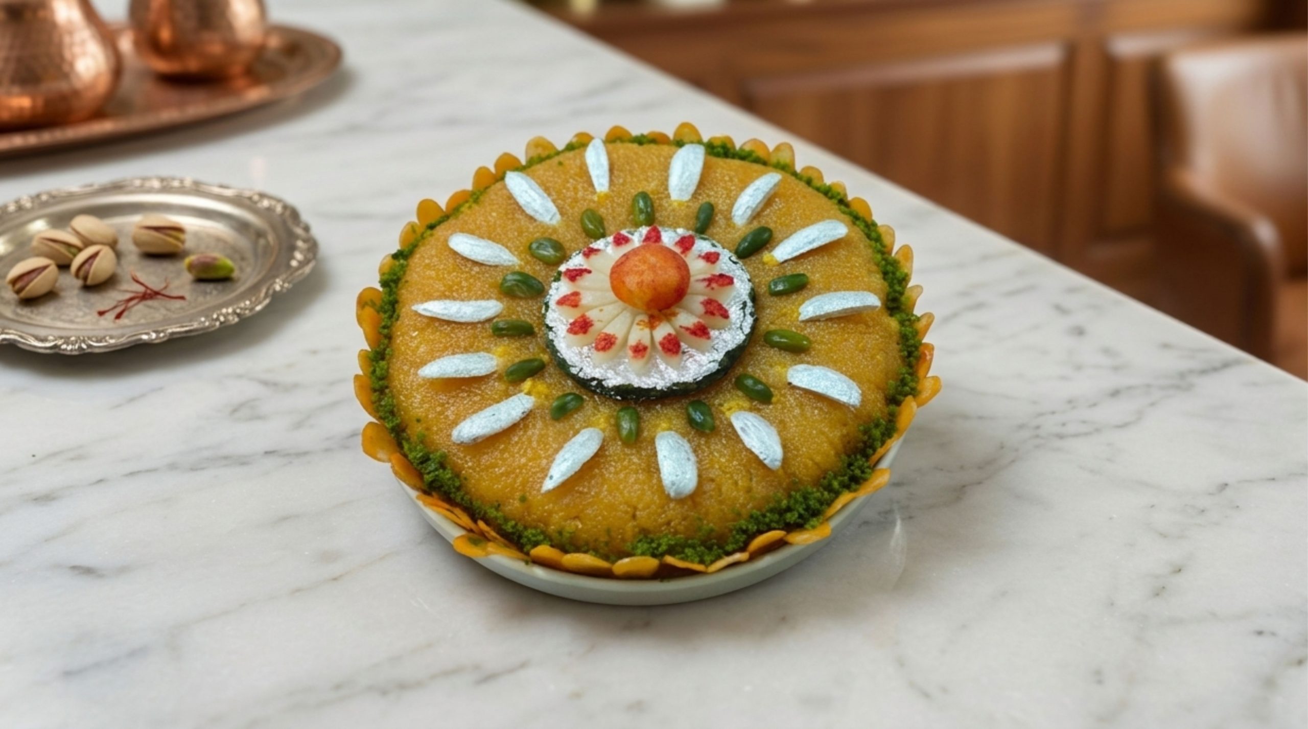 Motichoor Cake