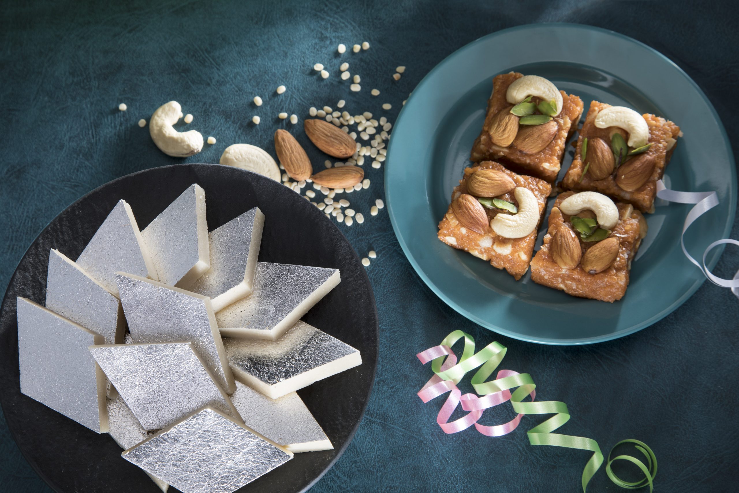 Kaju Barfi and Badam Pinni