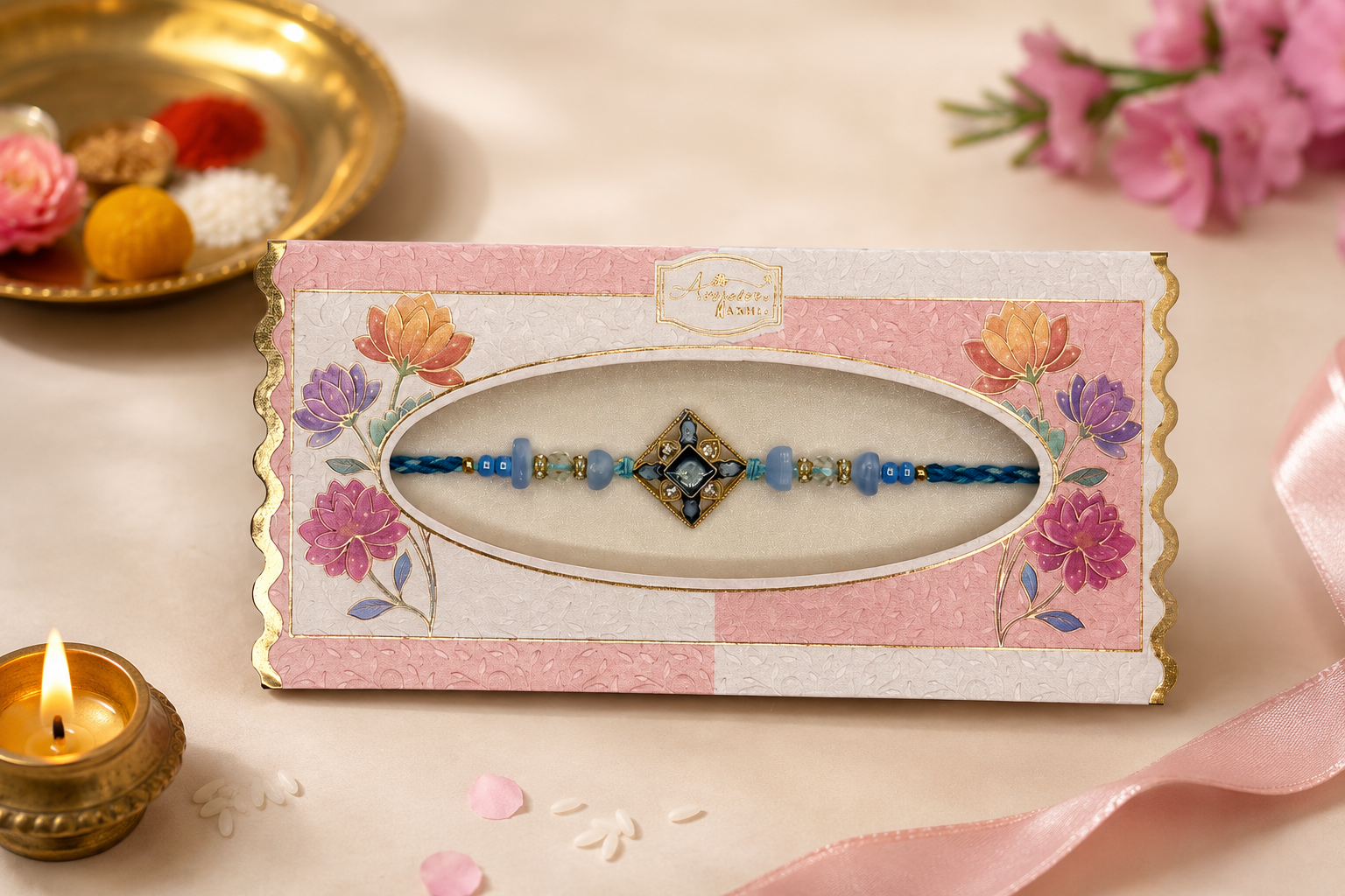 Blue Diamond Rakhi(B6275)