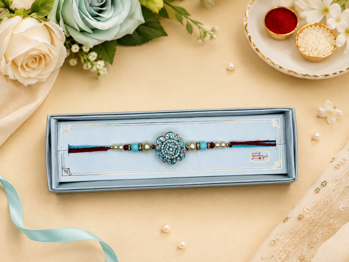 Royal Oval Rakhi(B7664)