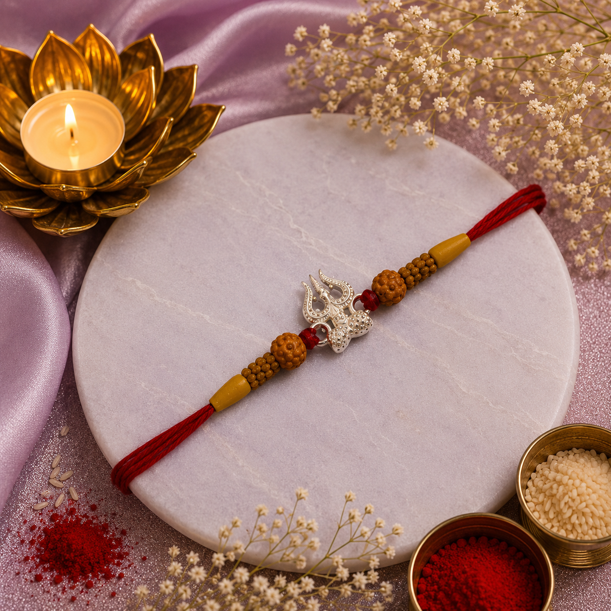 Rudraksha Trishul(CB-S-14)