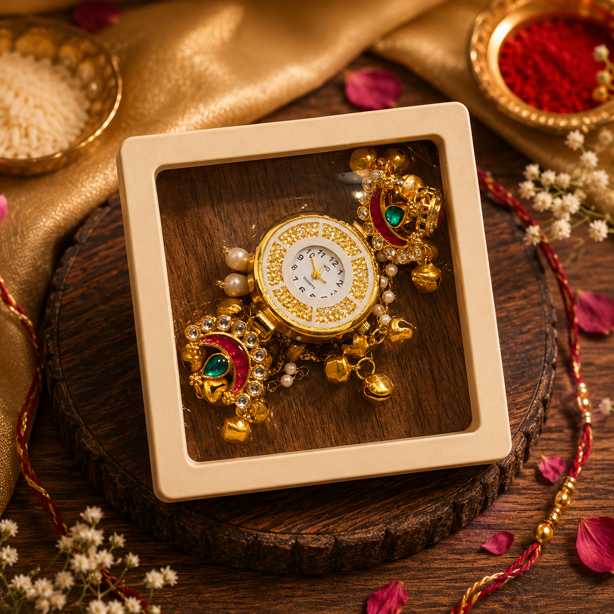 Jeweled Frame Watch (CBR-16)