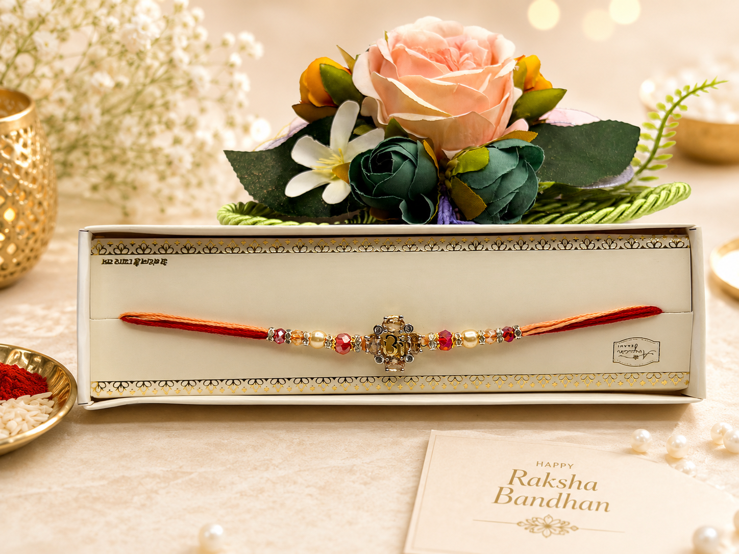 Classic Thread Om Rakhi