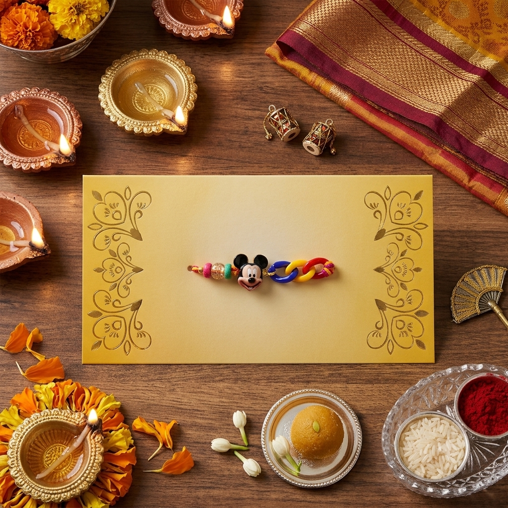 Mickey Mouse Rakhi(CBR-5)