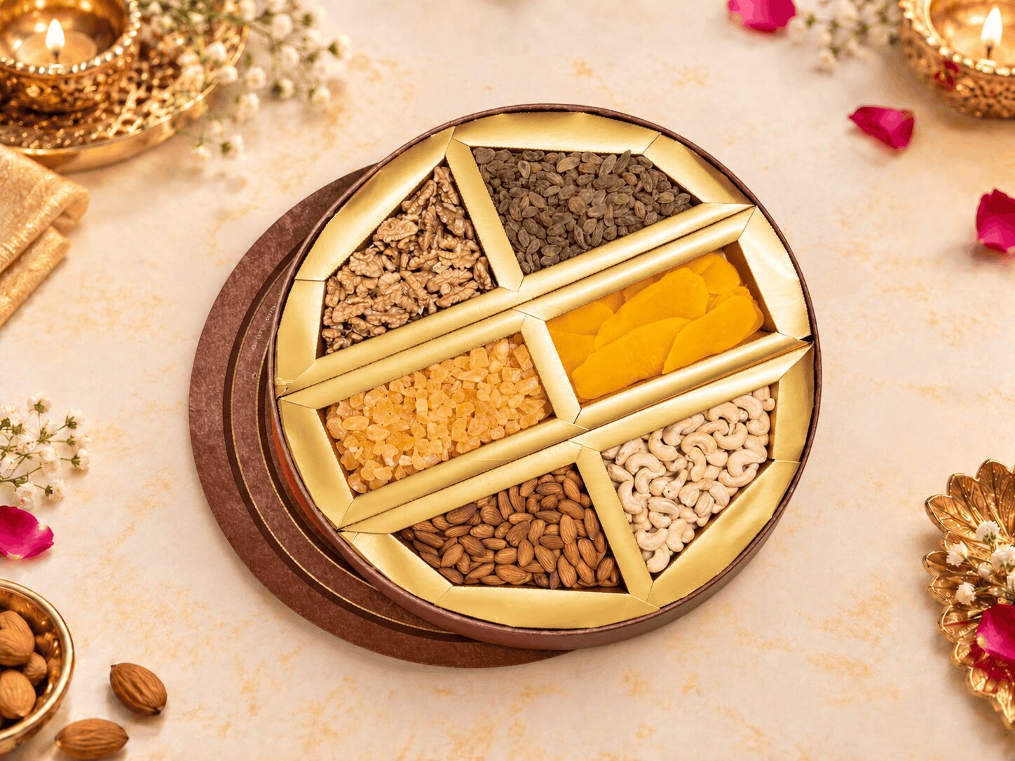 Festive Diwali Dry Fruit Gift Box