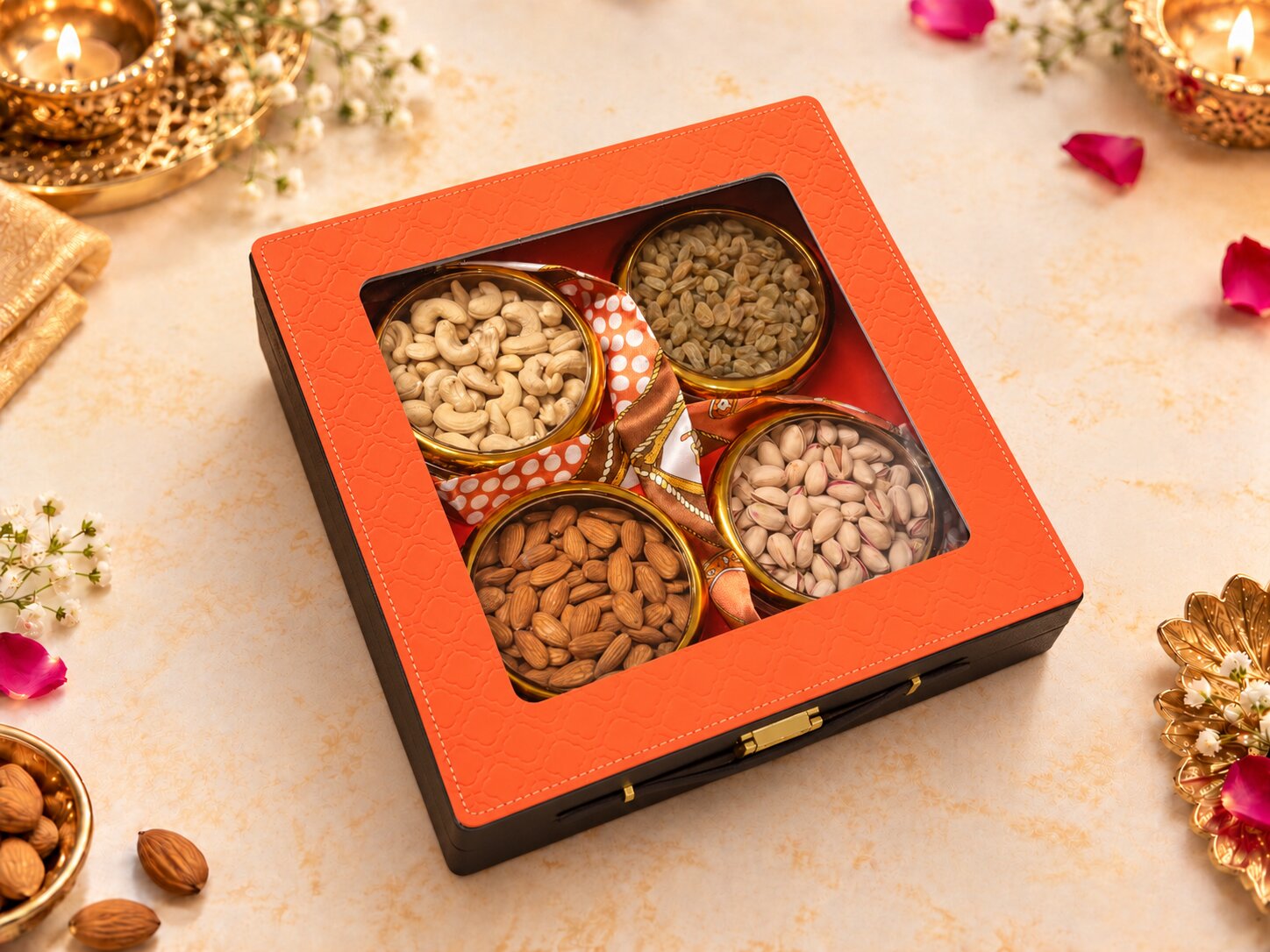 Festive Mixed Nuts Gift Box